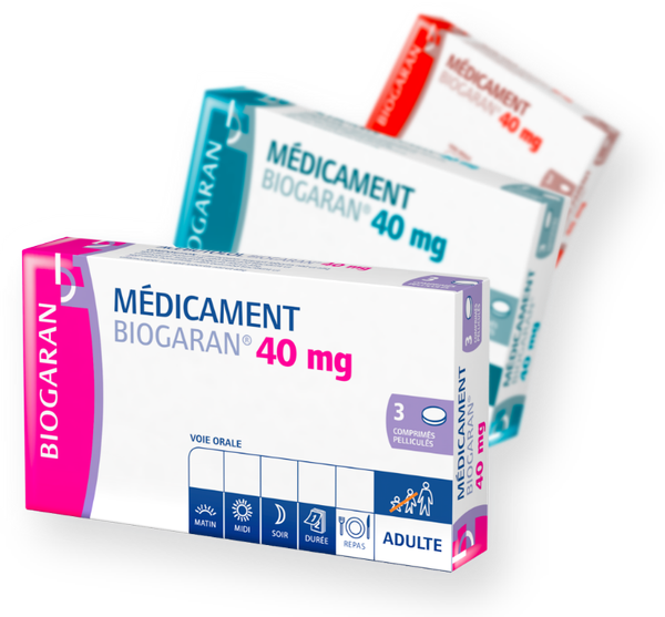 Portefeuille médicaments Biogaran